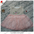 wholesale kids latest pink tulle dress designs